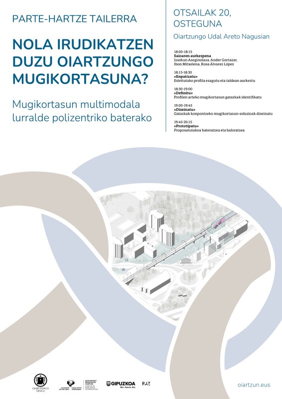 Etorkizuneko garraio publikoaz arituko dira ostegun eta ostiralean Oiartzunen